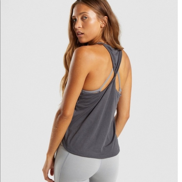 GYMSHARK | NWT Distort Palm Vest Tank Top - Picture 4 of 4